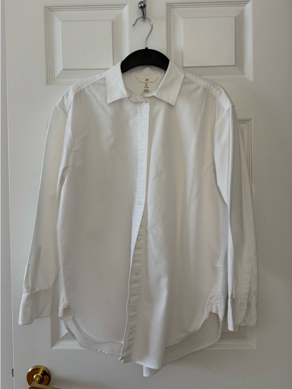 H&M Cotton Oversized Button Down Shirt